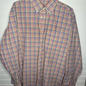 Classic Plaid Button-Down Shirt